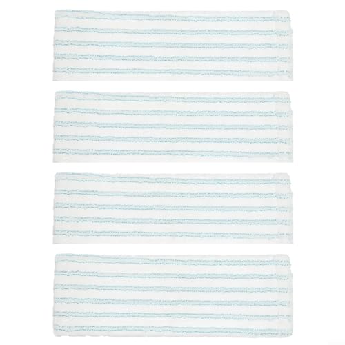 Lawnoval Mikrofaser-Wischbezug für Leifheit XL Cotton Plus Bodenwischer, waschbares Reinigungspad für Hartholz, Fliesen, Marmor, Laminat (4 Stück) von Lawnoval