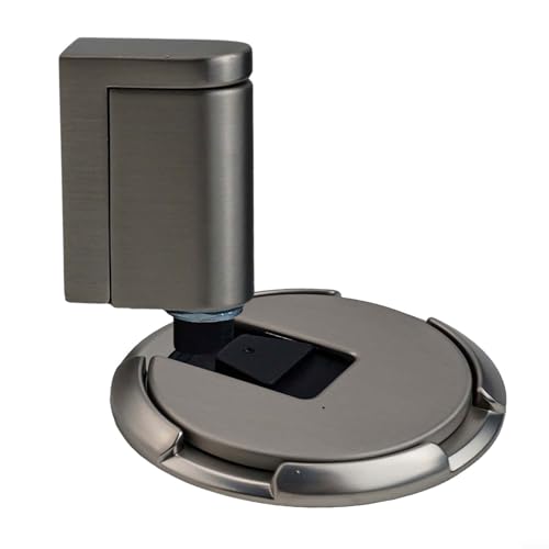 Lawnoval Robuster Türstopper, Zinklegierung, mechanischer Türstopper, höhenverstellbar, für den Schutz zu Hause (komplex) von Lawnoval