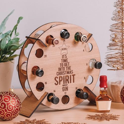Lawnoval Weihnachten Weinhalter Holz Adventskalender Weinhalter für 2024 Countdown Kalender Weinregal Einfache Schritte Montage Weihnachtsbaum Lichter Weihnachtsdekorationen Lawnoval Weihnachten Weinhalter Holz Adventskalender Weinhalter für 2024 Countdown Kalender Weinregal Einfache Schritte Montage Weihnachtsbaum Lichter Weihnachtsdekorationen von Lawnoval