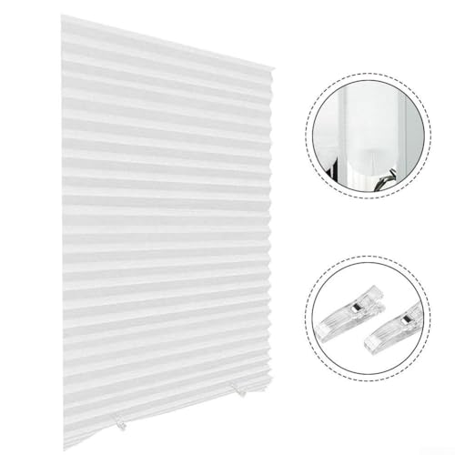 Lichtmanagement leicht gemacht mit diesen faltbaren Verdunkelungs-Fensterbehandlungen ohne Bohren (grau) von Lawnoval