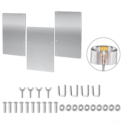 Reflektorhaube für Terrassenstrahler für verbesserte Heizleistung und erhöhte Sicherheitsmaßnahmen von Lawnoval