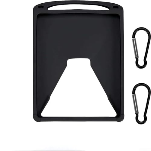 Starlink Mini-Antennen-Silikon-Schutzhülle mit Anti-Kollisions-Funktionen und rutschfestem Griff, ausgestattet mit Haken für sichere Platzierung auf für Camper RV im Freien (schwarz) von Lawnoval