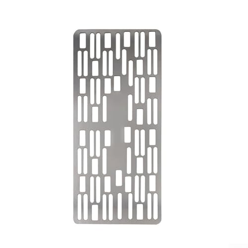 Tragbare Camping-Grillpfanne aus Edelstahl, leichtes Design für einfachen Transport, geeignet für Outdoor-Grill Tragbare Camping-Grillpfanne aus Edelstahl, leichtes Design für einfachen Transport, geeignet für Outdoor-Grill von Lawnoval