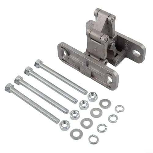 Unsichtbares Edelstahl-Türscharnier mit hoher Tragfähigkeit und verstellbarer Abdeckplatte bietet Stabilität für Wohn- und Gewerbetüren (klein) von Lawnoval