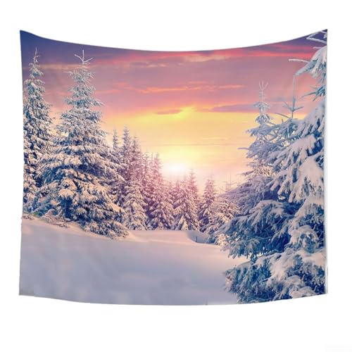 Wandbehang mit Wintermotiv, perfekte Ergänzung zu Ihrer Urlaubsdekor-Kollektion (A) von Lawnoval