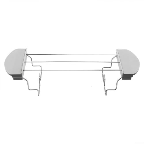 Warmhalterost für Toaster, perfekt zum Erhitzen von Brot, Toast und Sandwiches mit Blick auf Sicherheit (grau) von Lawnoval