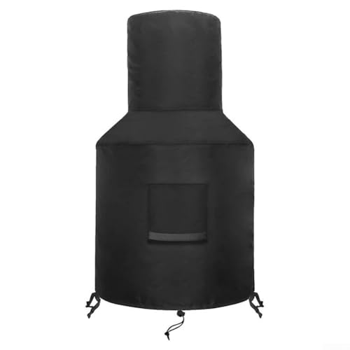 Wetterfeste Kaminabdeckung mit verstellbarem Boden für sicheren Sitz von Lawnoval