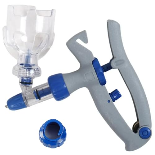 Autoeinspritzgerät intramuskulär, Auto Injector -Spritze Ziegenpistole, 5 ml Viehspritzenpistole mit Flascheneinfügung kontinuierlich einstellbar genaues Tier für Ziegenschweinkuh Autoeinspritzgerät intramuskulär, Auto Injector -Spritze Ziegenpistole, 5 ml Viehspritzenpistole mit Flascheneinfügung kontinuierlich einstellbar genaues Tier für Ziegenschweinkuh von Lawnrden