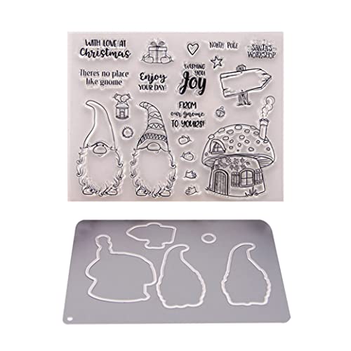 Karten machen Silikonmarken Santa Metall Schneidstirme DIY Scrapbook Paper Schablone | Silikonform Karten machen Silikonmarken Santa Metall Schneidstirme DIY Scrapbook Paper Schablone | Silikonform von Lawnrden