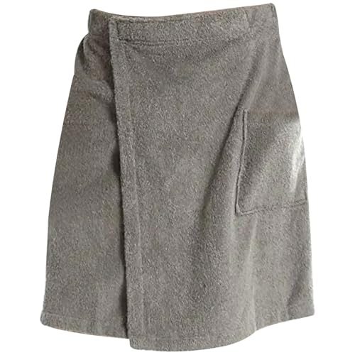 Lawnrden Herren Handtuchverpackung Verstellbare Sauna -Handtücher mit Befestigungsband & Tasche Weich Handtuch Wrap für Männer weiche & absorbierende Duschbad Fitness Lawnrden Herren Handtuchverpackung Verstellbare Sauna -Handtücher mit Befestigungsband & Tasche Weich Handtuch Wrap für Männer weiche & absorbierende Duschbad Fitness von Lawnrden
