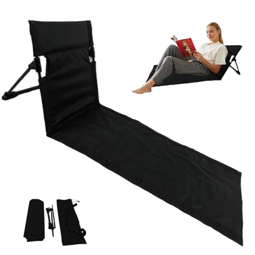 Sun Lounger 43, 3 Zoll tragbarer Oxford Folding Beach Stuhl mit Tragbeutel wasserdicht von Lawnrden