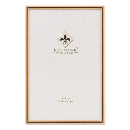 Lawrence Frames 670046 Bilderrahmen, Metall, 10 x 15 cm, goldfarben von Lawrence