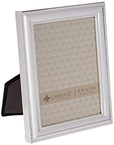 Lawrence Frames 510745 Metall-Bilderrahmen, versilbert mit zarten Perlen, 10,2 x 12,7 cm, silberfarben Lawrence Frames 510745 Metall-Bilderrahmen, versilbert mit zarten Perlen, 10,2 x 12,7 cm, silberfarben von Lawrence