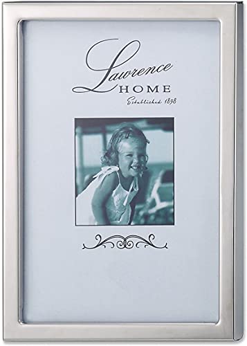 Lawrence Frames 710657 Bilderrahmen, Metall, 12,7 x 17,8 cm, silberfarben von Lawrence