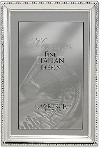 Lawrence Frames Bilderrahmen, 20,3 x 30,5 cm, poliertes Silber von Lawrence