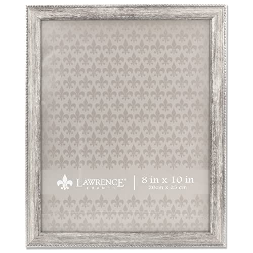 Lawrence Frames Bilderrahmen, klassisch, 20,3 x 25,4 cm, silberfarben von Lawrence
