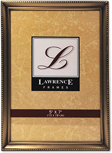 Lawrence Frames 11457 Bilderrahmen, antikes Messing, 12,7 x 17,8 cm von Lawrence