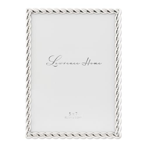 Lawrence Frames Rope Design Metallrahmen, 12,7 x 17,8 cm, Lawrence Frames Rope Design Metallrahmen, 12,7 x 17,8 cm, von Lawrence