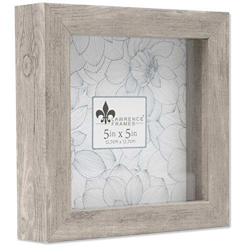 Lawrence Frames Shadow Bilderrahmen, 12,7 x 12,7 cm, Natur von Lawrence
