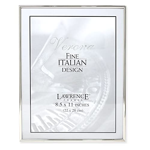 Lawrence Frames 650081 Bilderrahmen, Metall, 21,6 x 27,9 cm, silberfarben Lawrence Frames 650081 Bilderrahmen, Metall, 21,6 x 27,9 cm, silberfarben von Lawrence
