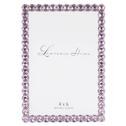 Lawrence 10,2 x 15,2 cm, glitzernder Metallrahmen, hellflieder Lawrence 10,2 x 15,2 cm, glitzernder Metallrahmen, hellflieder von Lawrence