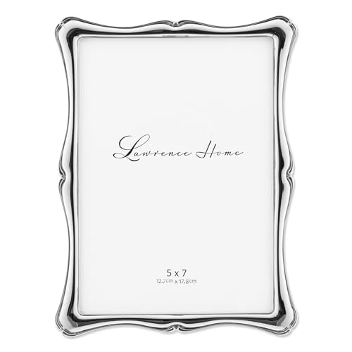 Lawrence Frames 710257 Silver Metal Romance Bilderrahmen, 12,7 x 17,8 cm, silberfarben Lawrence Frames 710257 Silver Metal Romance Bilderrahmen, 12,7 x 17,8 cm, silberfarben von Lawrence