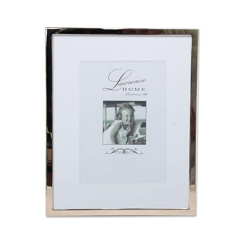 Lawrence Frames 710680 Standard-Bilderrahmen aus Metall, 12,7 x 17,8 cm, silberfarben, 20,3 x 25,4 cm, mattiert Lawrence Frames 710680 Standard-Bilderrahmen aus Metall, 12,7 x 17,8 cm, silberfarben, 20,3 x 25,4 cm, mattiert von Lawrence