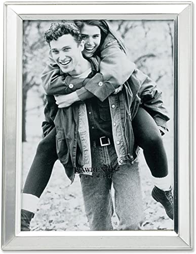 Lawrence Frames Metall-Bilderrahmen, gebürstet, versilbert, 7,6 x 12,7 cm, silberfarben Lawrence Frames Metall-Bilderrahmen, gebürstet, versilbert, 7,6 x 12,7 cm, silberfarben von Lawrence