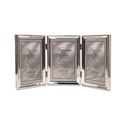 Lawrence Frames Perlenbordüre, 10,2 x 15,2 cm, drei von Lawrence