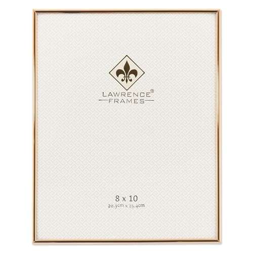 Lawrence Frames Simply 670080 Metall-Bilderrahmen, 20,3 x 25,4 cm, goldfarben Lawrence Frames Simply 670080 Metall-Bilderrahmen, 20,3 x 25,4 cm, goldfarben von Lawrence