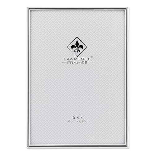 Lawrence Frames Simply Metall-Bilderrahmen, 12,7 x 17,8 cm, silberfarben Lawrence Frames Simply Metall-Bilderrahmen, 12,7 x 17,8 cm, silberfarben von Lawrence