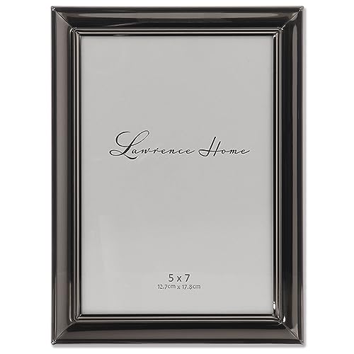 Lawrence Frames Strata Metall-Bilderrahmen, 12,7 x 17,8 cm, Schwarz Lawrence Frames Strata Metall-Bilderrahmen, 12,7 x 17,8 cm, Schwarz von Lawrence