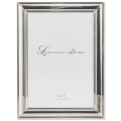 Lawrence Frames Strata Metall-Bilderrahmen, 12,7 x 17,8 cm, Silber Lawrence Frames Strata Metall-Bilderrahmen, 12,7 x 17,8 cm, Silber von Lawrence