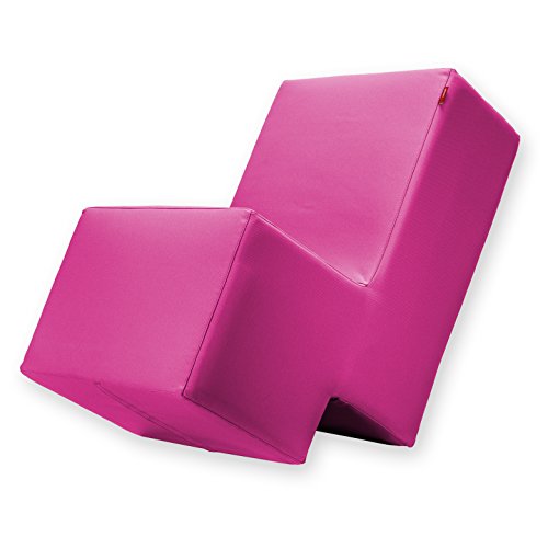 Laxxer Polsterhocker, pink - zum Sitzen, Spielen und Rumtoben - Loungemöbel & Spielmöbel für Kinder und Erwachsene von Laxxer