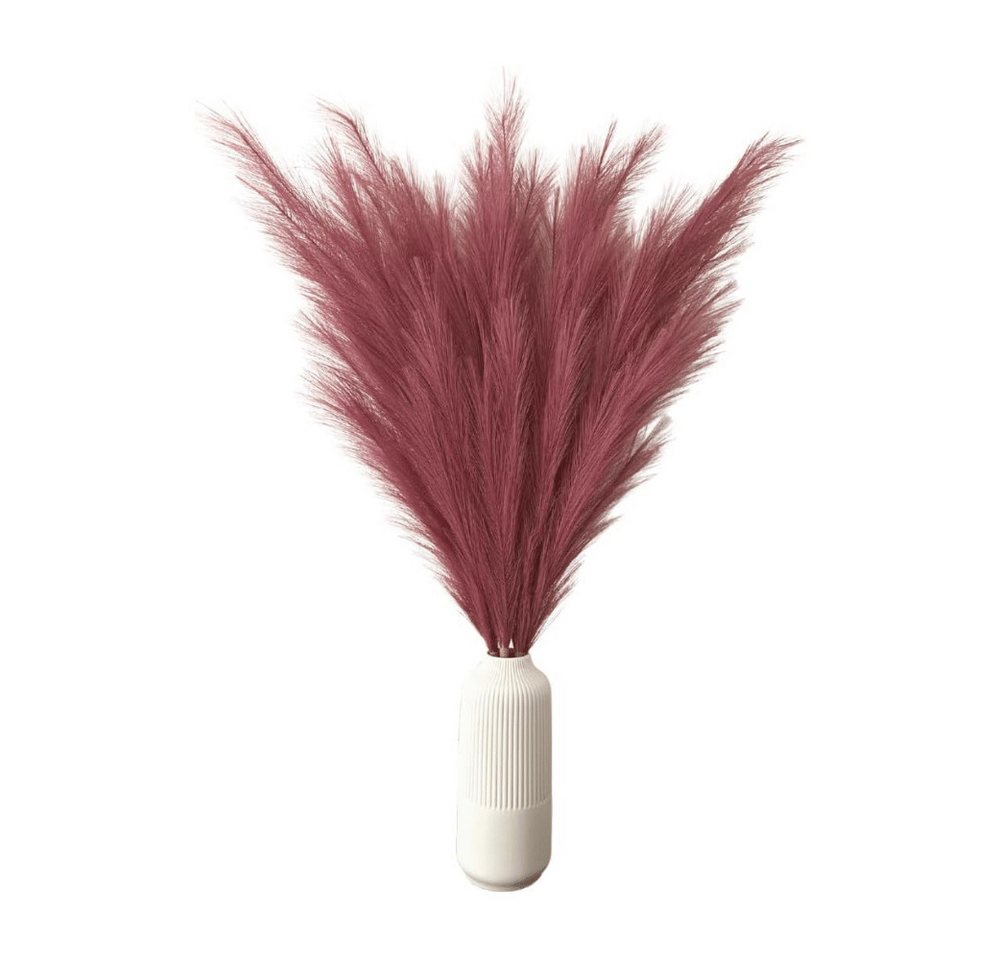 Kunstpflanze Pampas gras, Layba, Höhe 100 cm, 3 Stiele Pampas Mauve von Layba