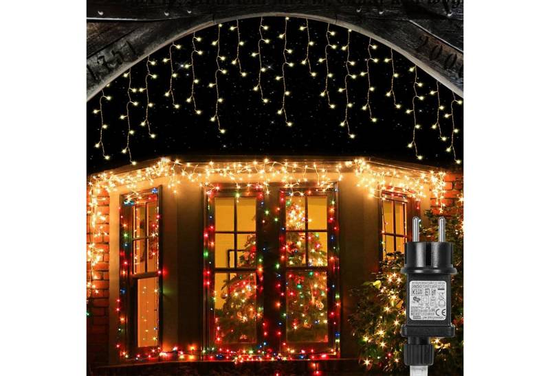 Laybasic LED-Lichtervorhang LED Lichterketten Vorhang, Eisregen Lichterkette Lichtervorhang Laybasic LED-Lichtervorhang LED Lichterketten Vorhang, Eisregen Lichterkette Lichtervorhang von Laybasic