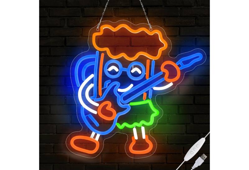 Laybasic Nachtlicht Beer Neon Schilder, 6 Helligkeit Einstellen, USB Batterie Gepierct, 35.5×36cm,für Club Party Spielzimmer Laybasic Nachtlicht Beer Neon Schilder, 6 Helligkeit Einstellen, USB Batterie Gepierct, 35.5×36cm,für Club Party Spielzimmer von Laybasic