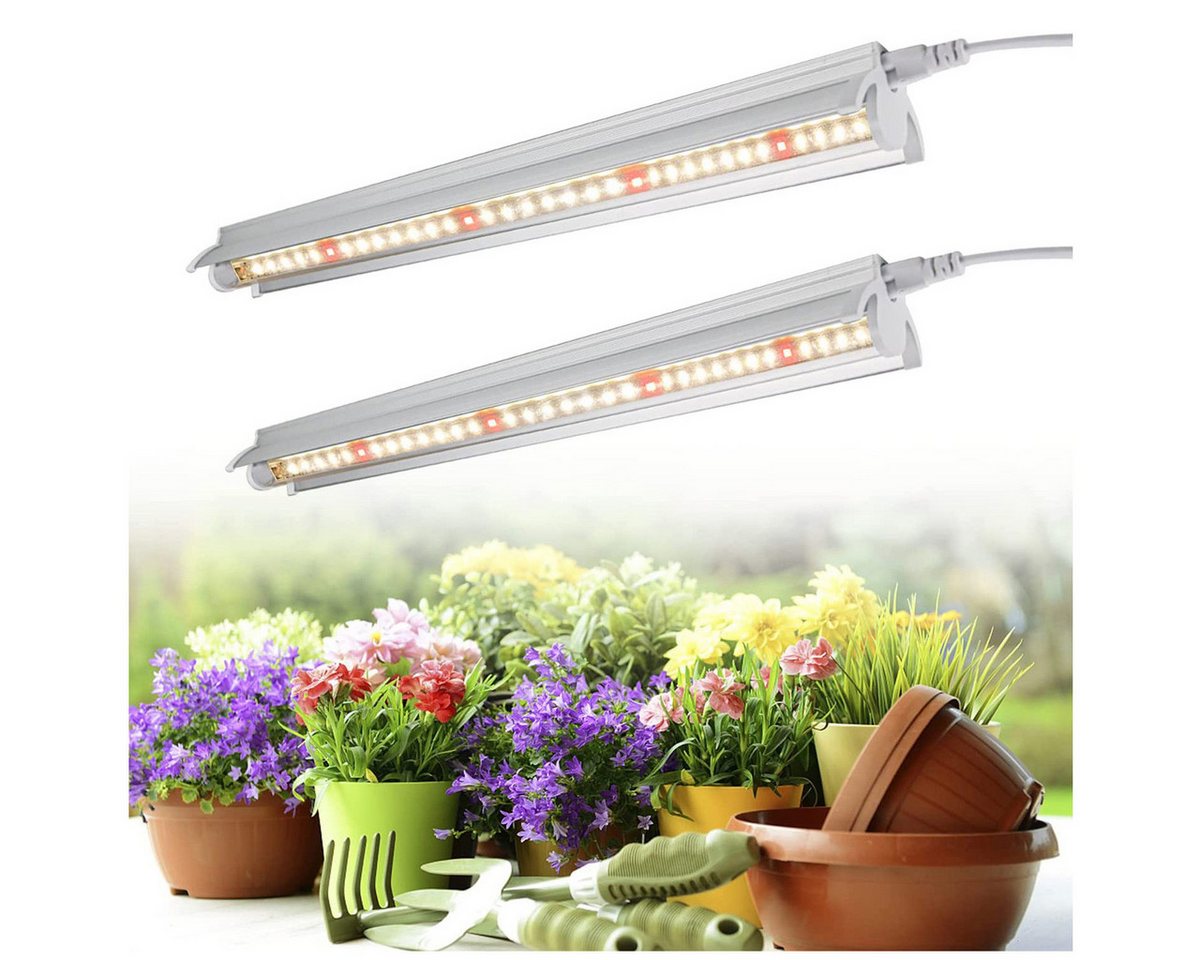 Laybasic Pflanzenlampe Volles Spektrum LED Pflanzenlampe T5 5000K Grow Lampe Zimmerpflanzen Laybasic Pflanzenlampe Volles Spektrum LED Pflanzenlampe T5 5000K Grow Lampe Zimmerpflanzen von Laybasic