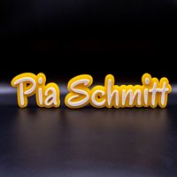 Personalisiertes 3D-Namensschild Mit Wunschtext & Wunschfarbe | Perfekt Für Lehrer, Ärzte, Büro, Praxis, Empfang, Schreibtisch, Deko von LayeredPixelDesigns