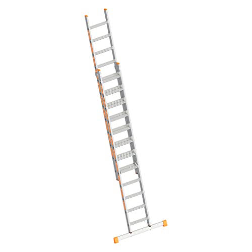 Schiebeleiter 2x12 Stuf. L3,30-5,25m Layher 1032.012 von Layher