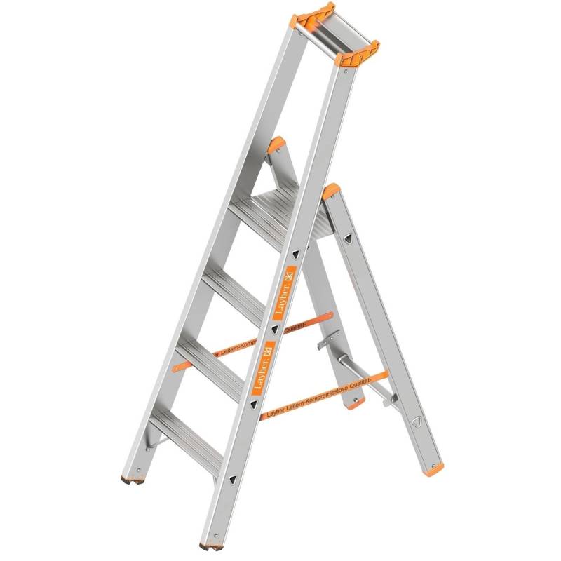 Layher Topic 1064 Stufenstehleiter 4 Stufen von Layher