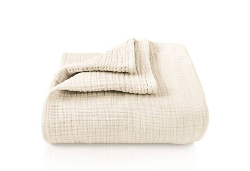 Babydecke Premium Musselin Babydecke 4-lagige Decke aus 100% Baumwolle, Laynenburg, Musselin Babydecke, Kuscheldecke oder Schlafdecke, Pucktuch, Spucktuch von Laynenburg