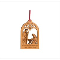 Personalisierte Holz Weihnachtsverzierung - Für Uns Wird Ein Kind Der Hoffnung Geboren Krippenverzierung Benutzerdefinierte Gravierte Verzierung Personalisierte Holz Weihnachtsverzierung - Für Uns Wird Ein Kind Der Hoffnung Geboren Krippenverzierung Benutzerdefinierte Gravierte Verzierung von LazerDesigns