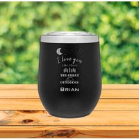 Personalisierter Outdoor-Geschenk-Weinbecher - 12 Unzen Isolierter Weinbecher Mit Deckel Ich Liebe Dich, Wie Ich Das Valentinstagsgeschenk in Der Personalisierter Outdoor-Geschenk-Weinbecher - 12 Unzen Isolierter Weinbecher Mit Deckel Ich Liebe Dich, Wie Ich Das Valentinstagsgeschenk in Der von LazerDesigns