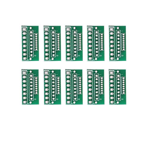 10Pcs 1.27MM 2.0MM 2.54MM Adapter-Platten-Brett 8PIN für drahtlose Module von Lazmin