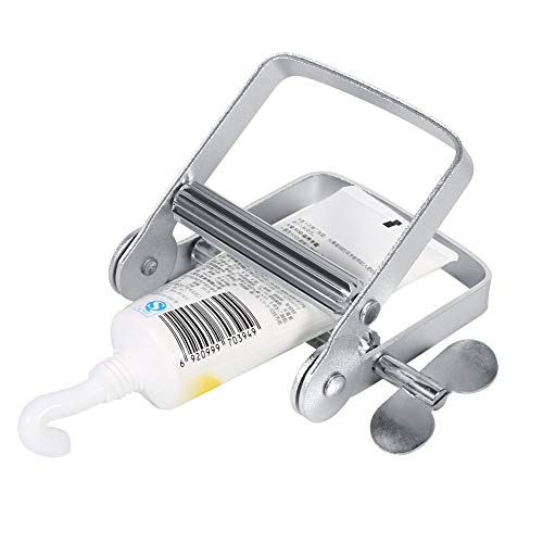 Lazmin Aluminium-Zahnpasta-Quetscher, Tube Squeezer Dispenser Holder Badezimmer-Extrakt von Lazmin