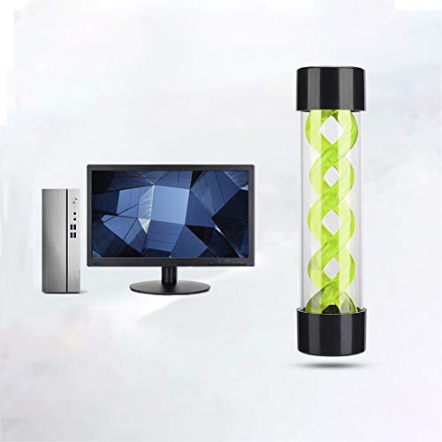 DIY PC Wasserkühlsystem Wassertank, Wasserkühltank 200MM mit G1/4-Gewinde für PC Desktop Computer Kühler Zubehör(Grün) von Lazmin