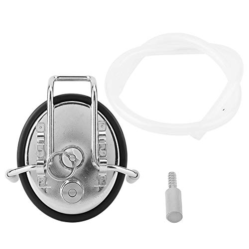 Karbonisierungs-Fassdeckel aus Edelstahl, Homebrew-Karbonisierungs-Fassdeckel im Cornelius-Stil mit 0,5-Mikron-Diffusionsstein von Lazmin