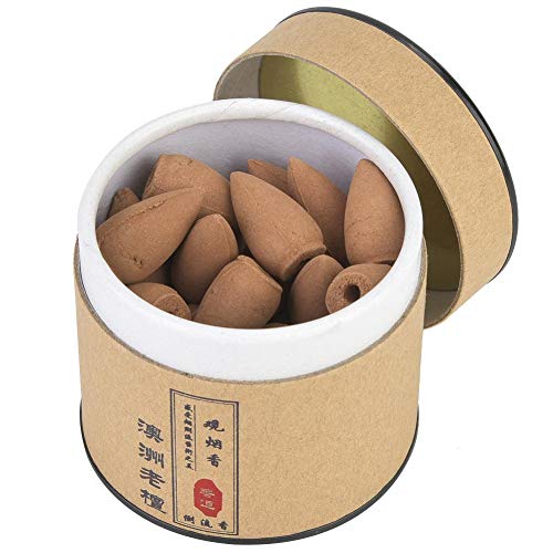 Lazmin Räucherkegel mit kurzem Rückfließ, Duft Sandelholz, 40 Stück Zedernzypresse Lazmin Räucherkegel mit kurzem Rückfließ, Duft Sandelholz, 40 Stück Zedernzypresse von Lazmin