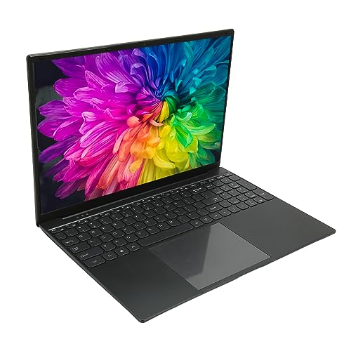 16-Zoll-Laptop, LPDDR4X 12 GB, M.2 1 TB Speicher, Bis zu 512 GB Erweiterung, 0,3-MP-Frontkamera, mit Fingerabdruckleser, Tastatur-Hintergrundbeleuchtung, 8000 MAh, für Win 11 10 von Lazmin112